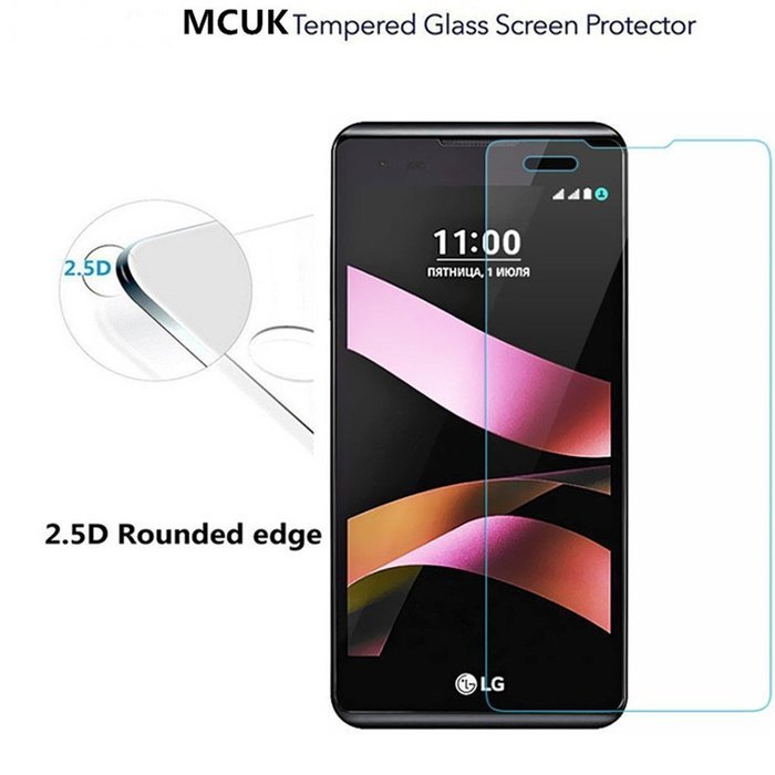 LG X Style Screen Protector, MCUK [1-Pack] [3D Touch Compatible] [9H Hardness] [Bubble Free] Ultra Thin HD Premium... N2