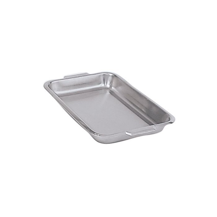 Stainless Steel Open Bake Pan, 16 1/2in. X11 1/4in. X 1 3/4in. Deep -- 1 Each