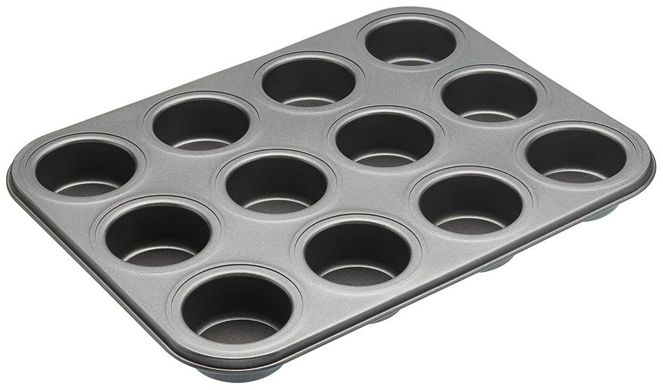 36 x 27cm Master Class Non-stick Twelve Hole Mini Sandwich Tin