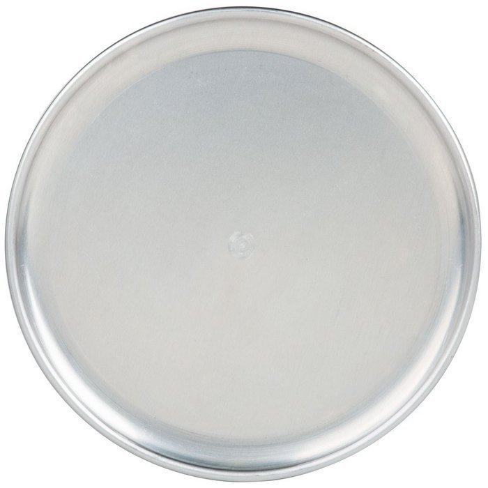 American Metalcraft HC90672 6" x 2" Hard Coat Anodized Aluminum Tapered / Nesting Pizza Pan