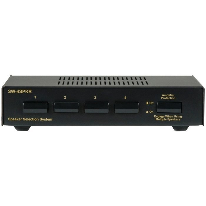 1 - PRO-WIRE Impedance-Compensating Speaker Switcher, 100W per channel , Maintains minimum 8_ load for amp protection...