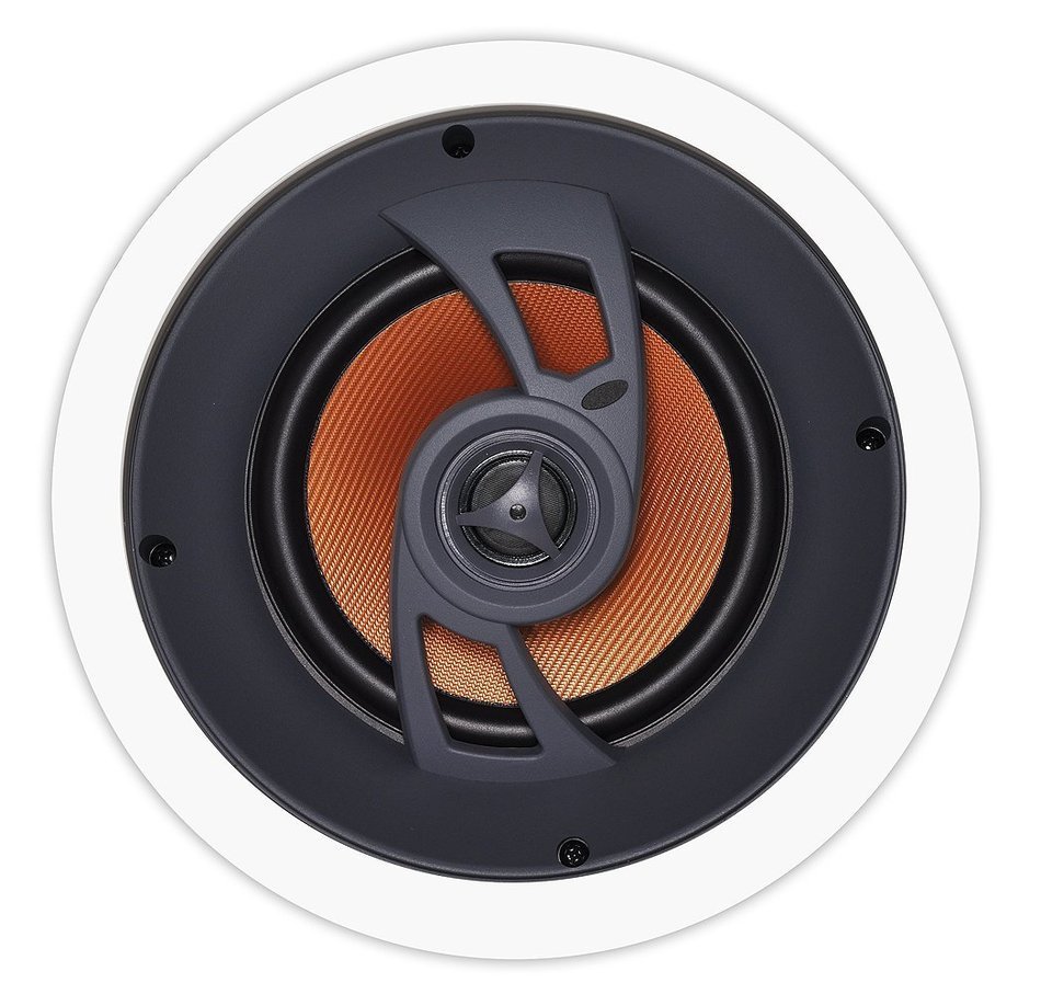 OSD Audio ICE660 6.5-inch Polypropylene 150-Watt Angled In-Ceiling Speaker, Single N7
