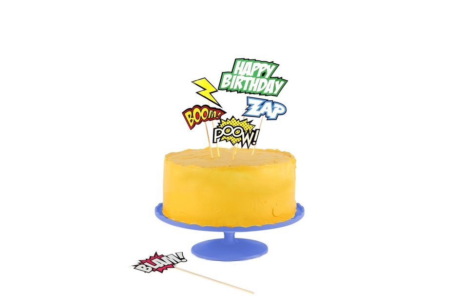 Doiy DYCAKETCO - Pack of 6 Cake Toppers