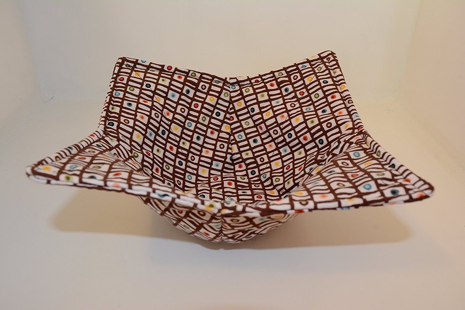 Microwave Bowl Cozies // Set of 3 // 1 Small Bowl Cozy // 1 Medium Bowl Cozy // 1 Dinner Plate Cozy // Retro Flare N2