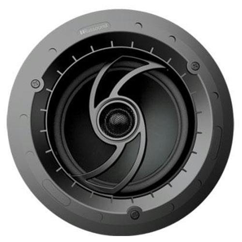 Russound RSA-61 6.5-Inch Angled in Ceiling Speaker with Thin Bezel and Magnetic Grill