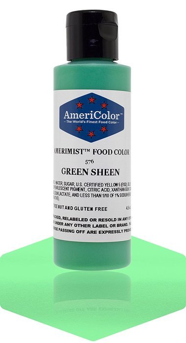 AmeriColor Amerimist Airbrush Color 9 Ounce, Silver Metallic Sheen N9