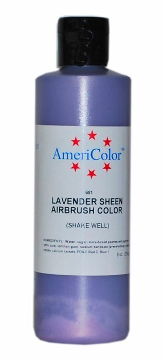 AmeriColor Amerimist Airbrush Color 9 Ounce, Silver Metallic Sheen N11