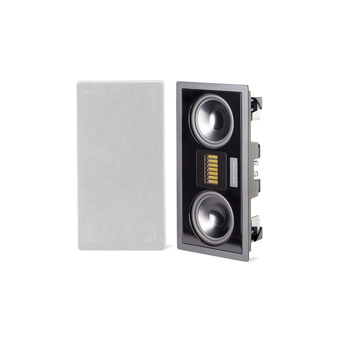 MartinLogan Axis In Wall Speakers With Paintable Grilles - Each (White)