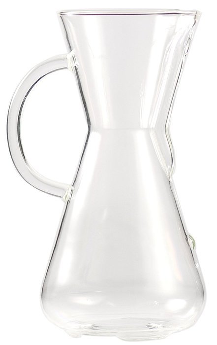 Chemex 3-Cup Coffeemaker with Glass Handle N3