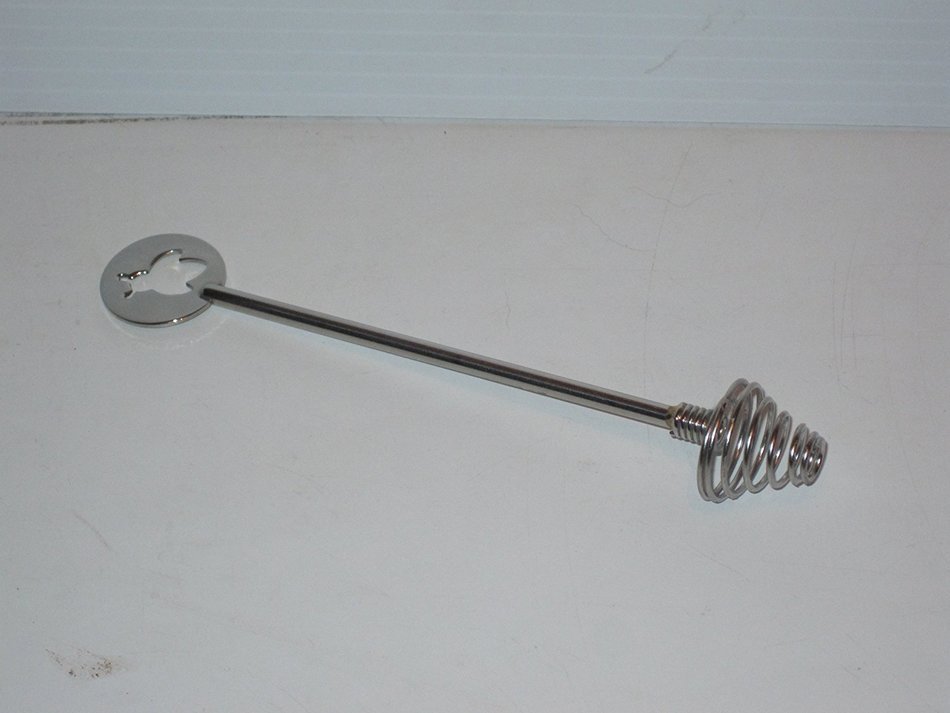 Stainless Steel Spiral Honey Dipper - Fox Run, 1 Each