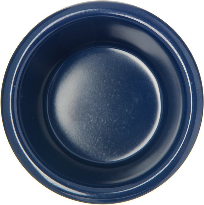 Carlisle S27960 Melamine Fluted Ramekin, 2-Ounce Capacity, 1.43" Height, Cobalt Blue (Case of 48)