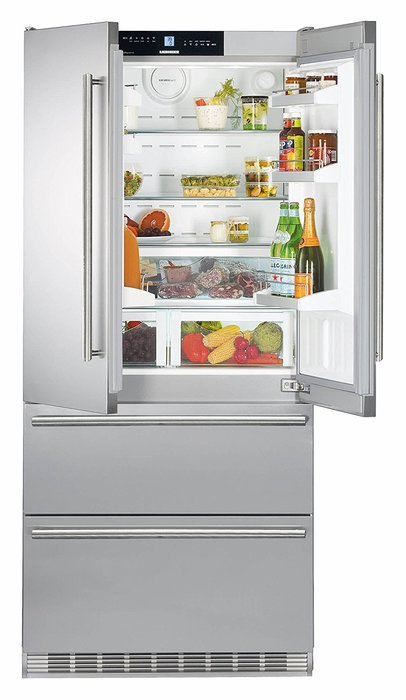 Liebherr CS2062 19.6 Cu. Ft. Stainless Steel Counter Depth French Door Refrigerator - Energy Star