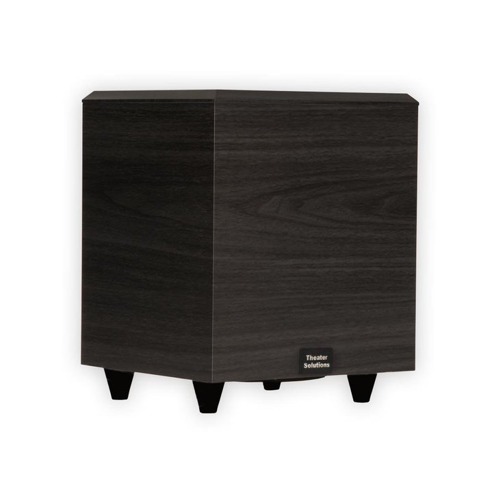 Theater Solutions SUB6D Down Firing Powered Subwoofer (Black) N3