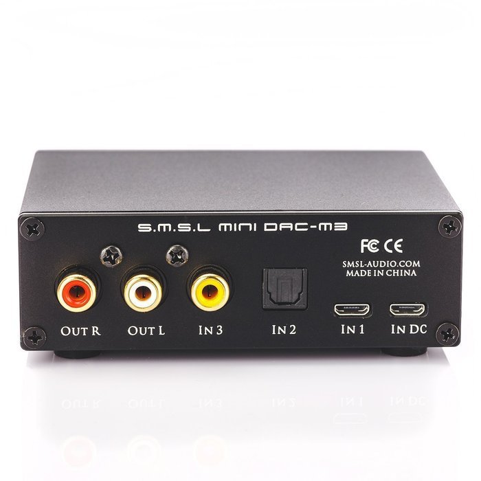 Fisound SMSL Mini M3 Multi-function All-in-one Dac/headphone Audio Decoder Amplifier AMP Powered By USB With USB... N5