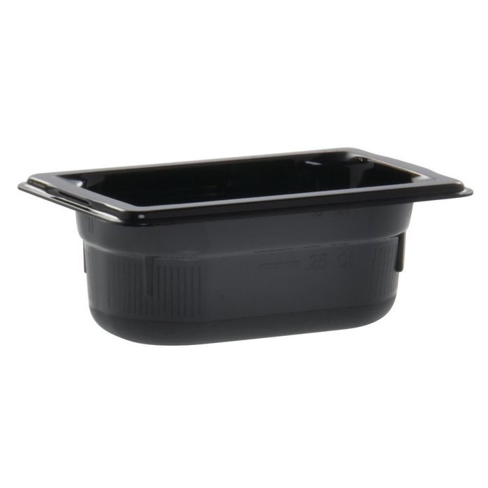 Vollrath 8092420 1/9 Size Super Pan 2.5"Deep, Black