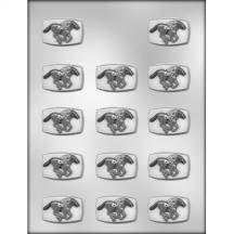 1-5/8" Horse Race Chocolate Mold