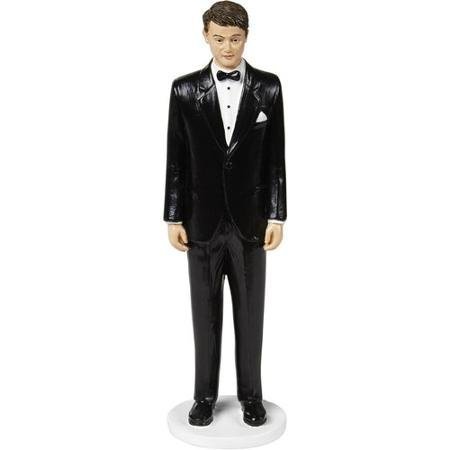 Groom Wedding Topper (Side Part)