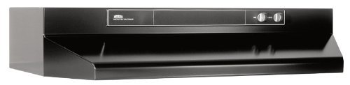 Broan 463001 Under-Cabinet Range Hood with Infinitely Adjustable Speed Control, 30-Inch, White