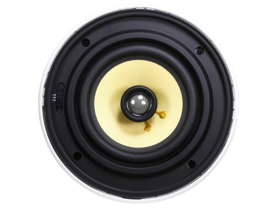 Monoprice 6-1/2 Inches Easy-Install In-Ceiling Speaker (Pair) - 40W Nominal, 80W Max N2