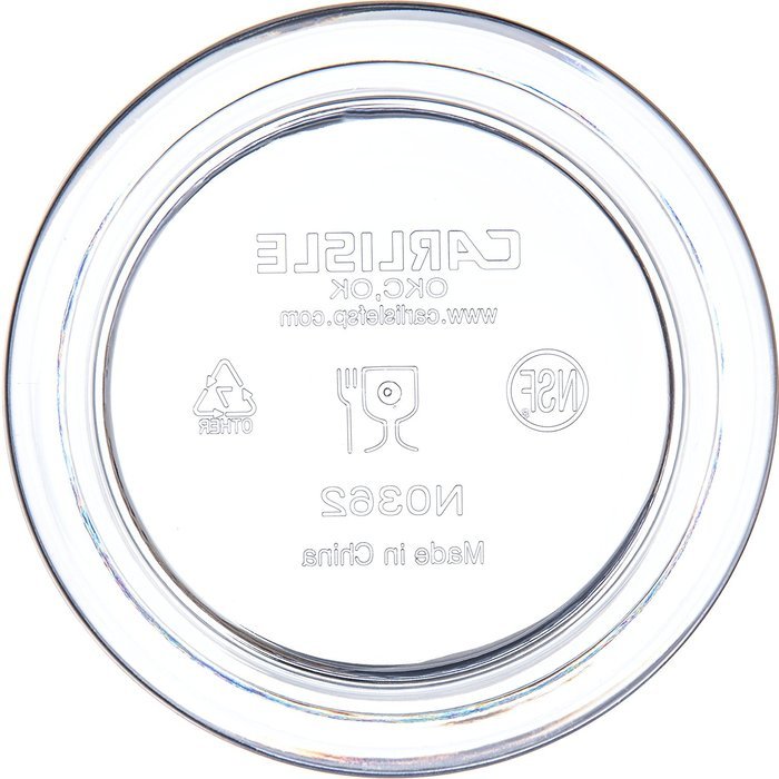 Carlisle 036207 SAN Standard Ramekin, 2.50-oz. Capacity, 1.12 x 3.00", Clear (Case of 48) N3