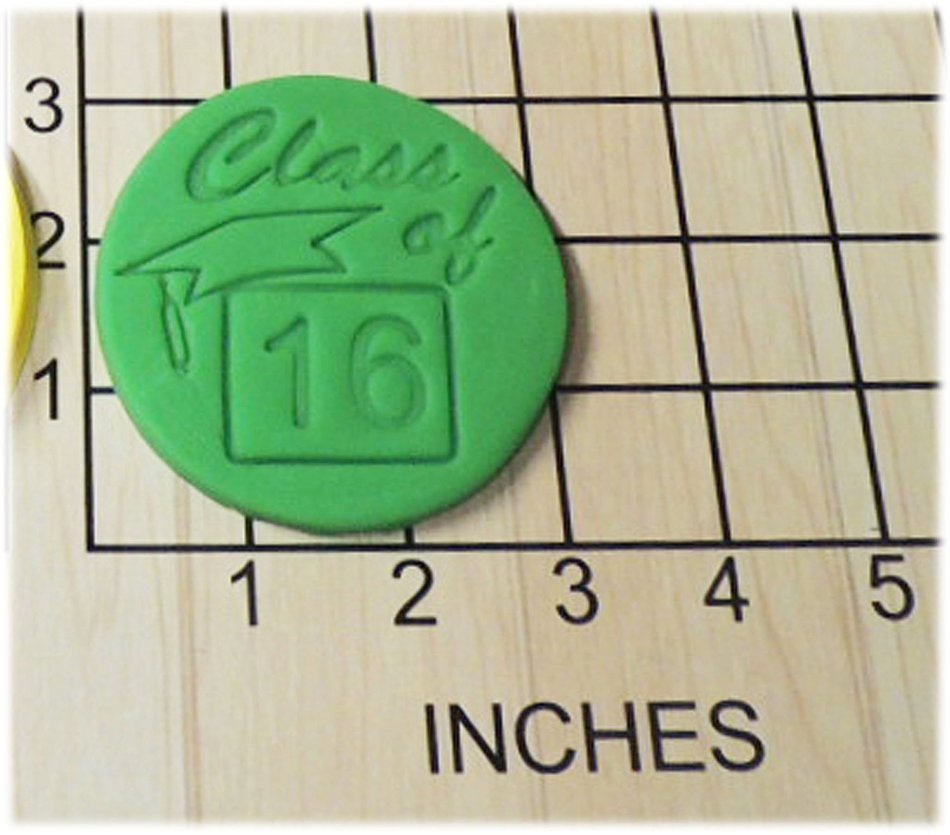 Graduation Class Reunion with Changeable Number Set Fondant Cookie Cutter #1148