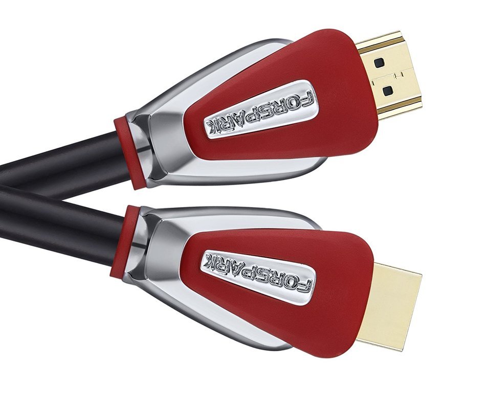 FORSPARK 5ft 4K-HDMI 2.0 Ultra Premium High Speed HDMI Cable 26AWG with Ethernet,Support 3D 4K 1080P for Apple... N6