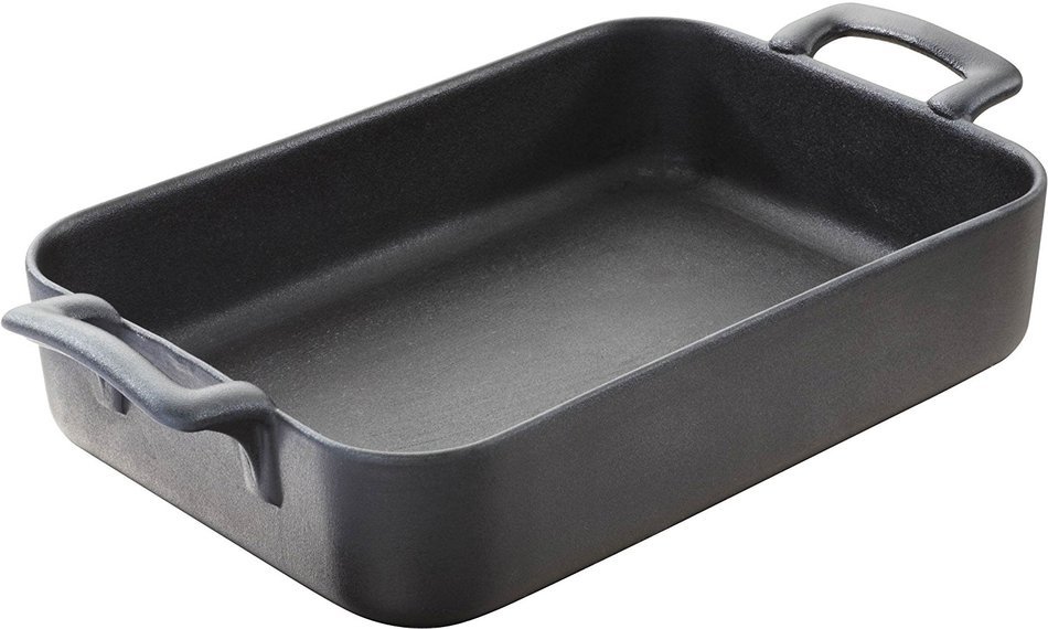 Revol Belle Cuisine 642056 Roasting Dish, 60-Ounce, Slate