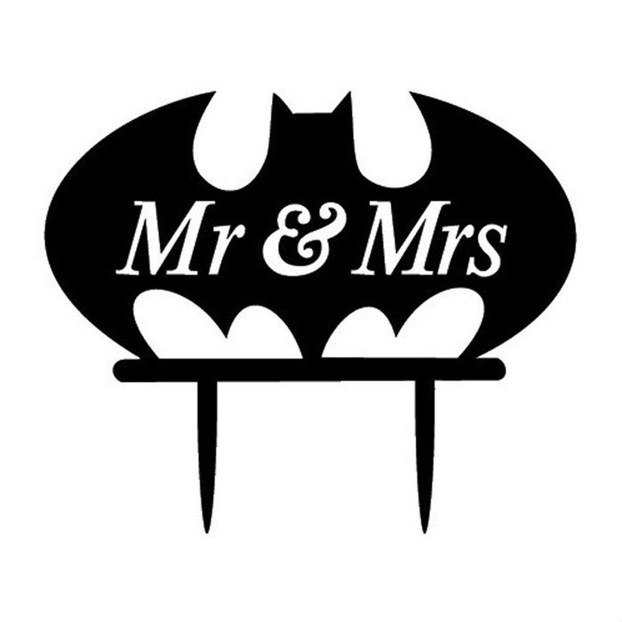 Ecape Creative Mr and Mrs Personalized Wedding Cake Toppers Deer Cake Topper for Special Events N7