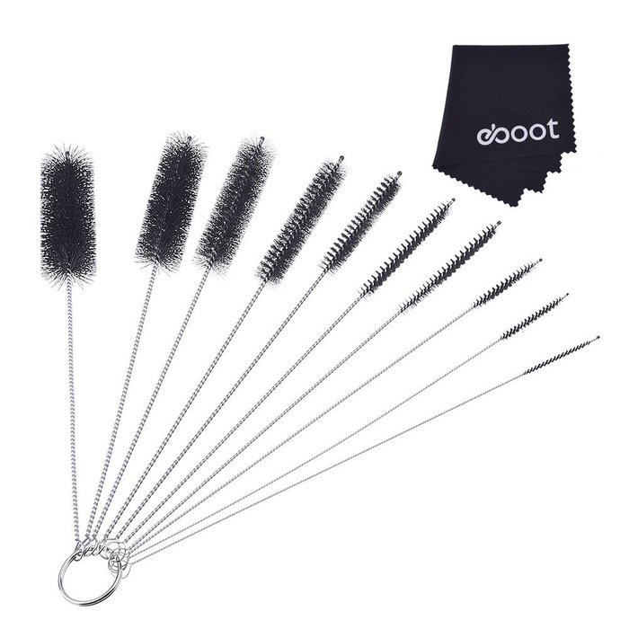 Eboot 8 2 inch nylon tube cleaning brush set pipe cleaning brushes with
