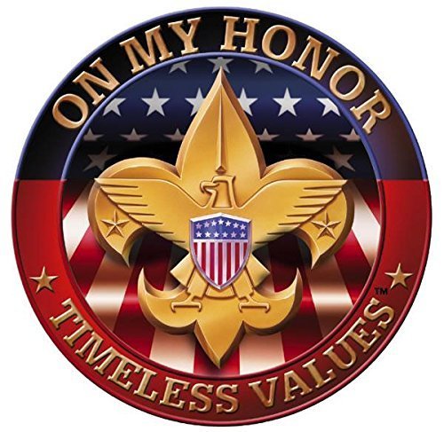 American Eagle Scout or Boy Scout Edible Icing Image (1/4 Sheet)