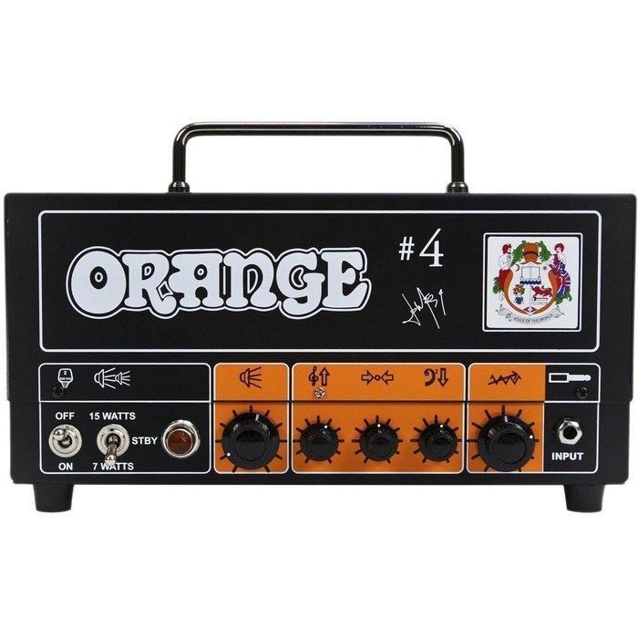 Orange Signature 4 Jim Root Terror Head | 15/7Watts Tube Amplifier Head TT15JR N3