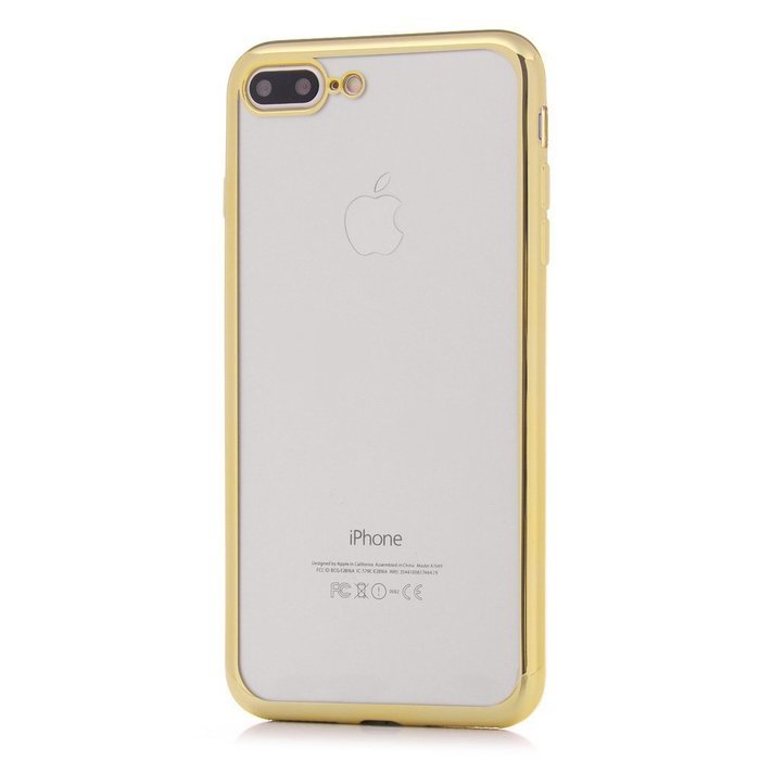Badalink iPhone 7 Plus Case (5.5") Electroplated Plating Soft TPU Shockproof Flexible Easy Grip Crystal Clear... N23