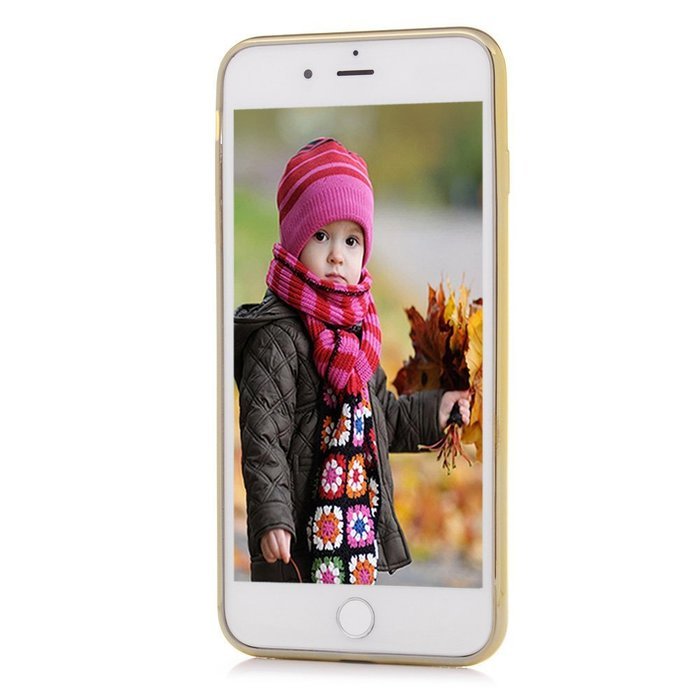 Badalink iPhone 7 Plus Case (5.5") Electroplated Plating Soft TPU Shockproof Flexible Easy Grip Crystal Clear... N24