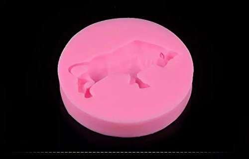 Topnew-Candy Cavity Silicone Chocolate Mold Candy and Gummy Moulds Bull H2196 N4