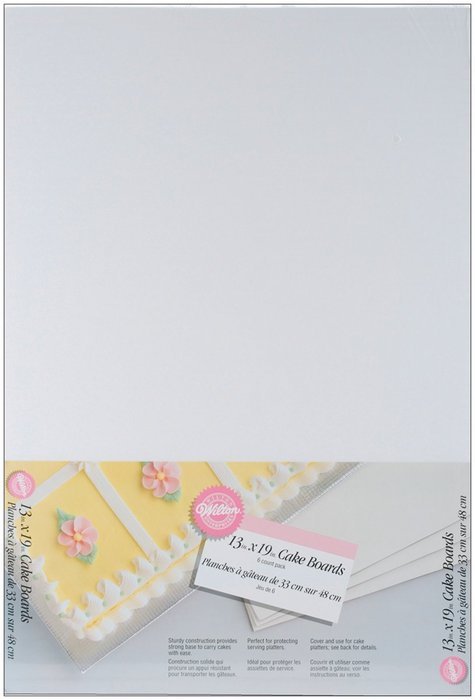 Wilton 10-by-14-Inch Cake Board, 6-Pack