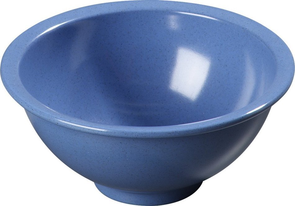 Carlisle 4374492 Melamine Mixing Bowl, 1.4 qt. Capacity, 7.92 x 3.65", Sandshade (Case of 12 ) N3