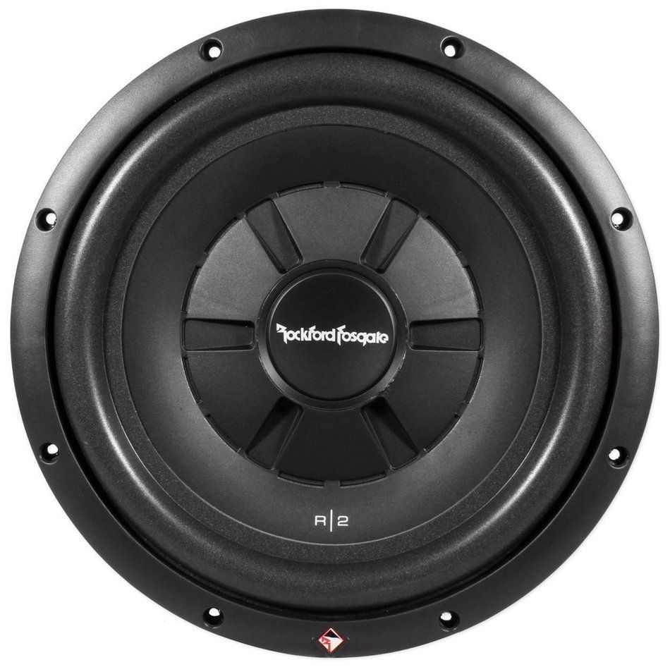Rockford Fosgate R2SD2-12 12" 250W Shallow Subwoofer+500W RMS Amplifier+Amp Kit N4