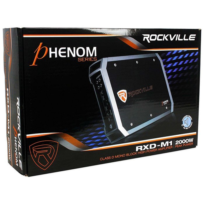 Rockford Fosgate R2SD2-12 12" 250W Shallow Subwoofer+500W RMS Amplifier+Amp Kit N5