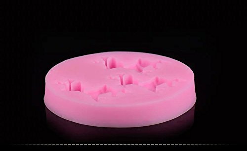 Topnew-Candy Cavity Silicone Chocolate Mold Candy and Gummy Moulds 3 Deers H1782 N3