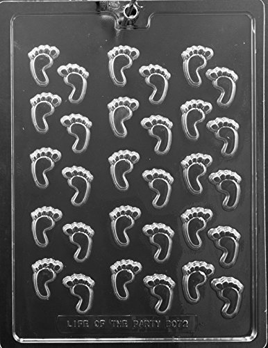 Bite Size Decos Baby Feet Candy Mold Baby Shower Soap Mold SHIPS SAME DAY! m104