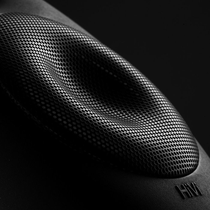 HiVi Swans - X4 - 2.0 Active Studio Monitors for Recording and Playback - Resonance Minimizing Ovoid Cabinet -... N7