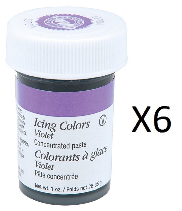 Bulk Buy: Wilton Icing Colors 1 Ounce Red (no Taste) W610-998 (6-Pack) N4