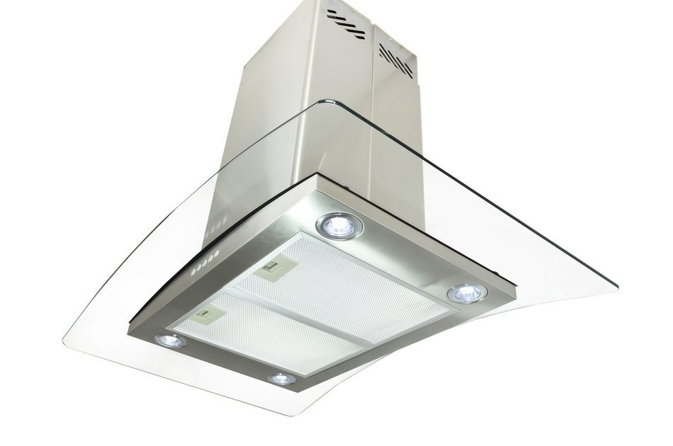 Golden Vantage Stainless Steel 36" Euro Style Island Mount Range Hood GVAI-36 N2