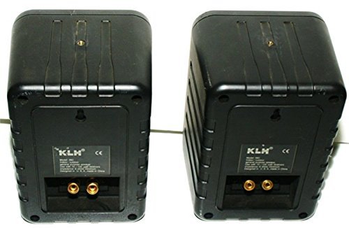 Pair of KLH Model 980 Indoor / Outdoor Speakers - 100W - Tweeter + Woofer