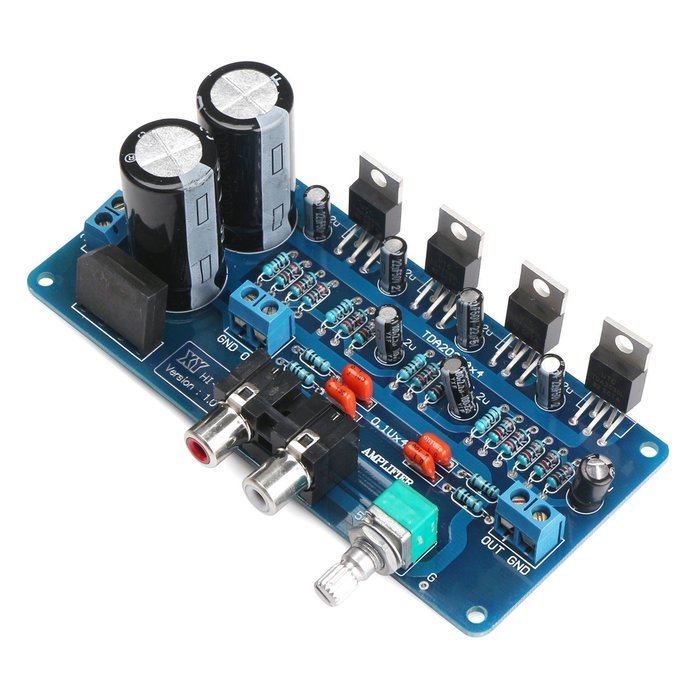 Yosoo TDA2030A Digital Amplifier Board Stereo Audio Power Amplifier 34W+34W 2-Channel BTL Circuit Amp Board DIY...