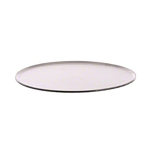Update International PT-CS16 Stainless Steel Aluminum Coupe Style Pizza Tray-PT-CS16