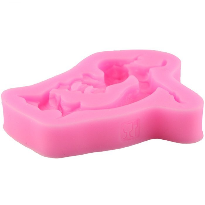 Mujiang Little Mermaid Cake Decorating Food Grade Silicone Jello Sugar Chocolate Fondant Molds N26