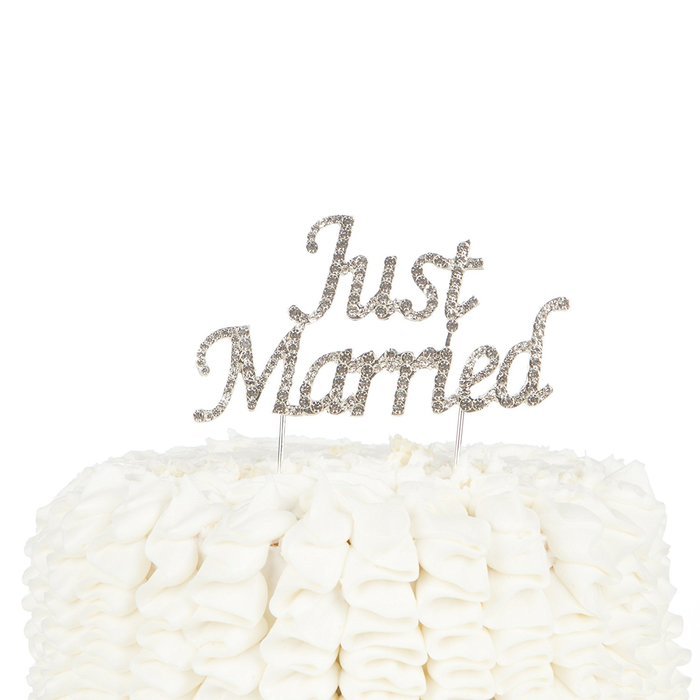 Happily Ever After Wedding Cake Topper, Gold Fairytale Princess Decoration (Happily Ever After - Gold) N12