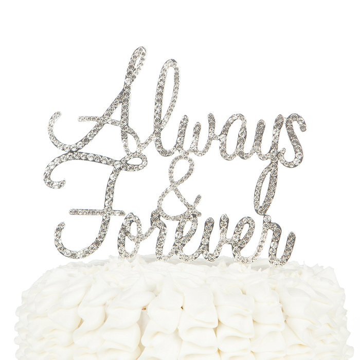 Happily Ever After Wedding Cake Topper, Gold Fairytale Princess Decoration (Happily Ever After - Gold) N14
