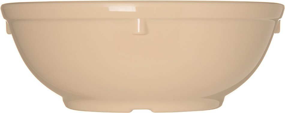 Carlisle 4352025 Dallas Ware Melamine Nappie Bowl, 16 oz. Capacity, 5.74 x 2.17", Tan (Case of 48) N5